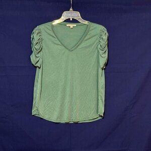 Green Envelope Top, Size XL